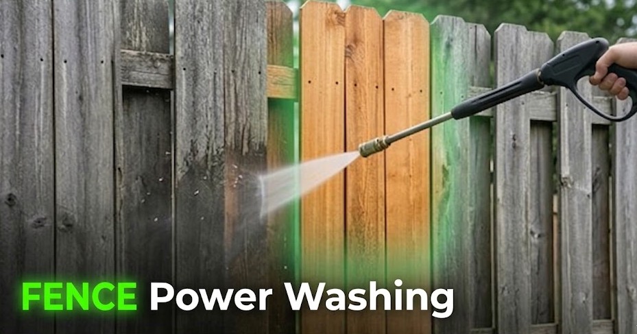 Fence power washing St. Augustine FL